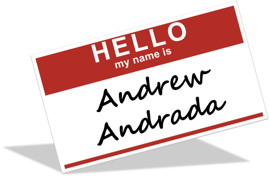 12Jan2018.Hello My Name is.Meet Andrew Andrada Website 12Jan2018.Hello My Name is.Meet Andrew Andrada Website
